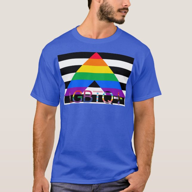 LGBTQIA+ Allmän skjorta T Shirt (Framsida)