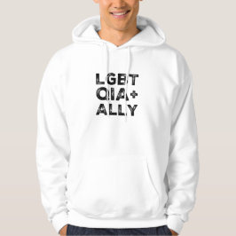 LGBTQIA+ALLY HOODIE