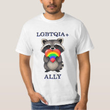 LGBTQIA+ Ally | Rasion med Rainbow Heart