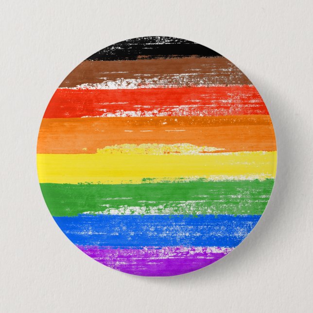LGBTQIA+ Pride Paint Knapp (Framsida)