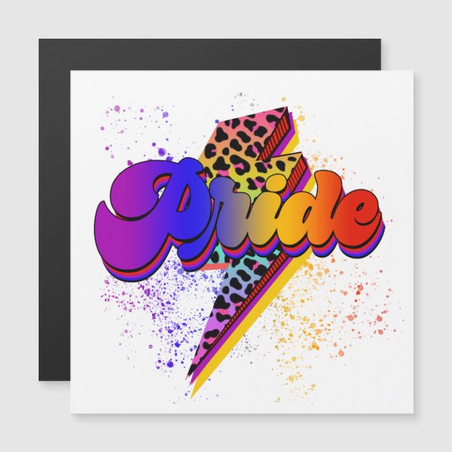 LGBTQIA+-Pridets supportmedvetenhet (Fram/baksida)