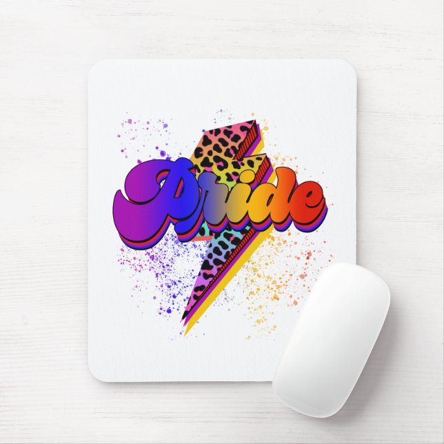 LGBTQIA+-Pridets supportmedvetenhet Musmatta (Med mus)