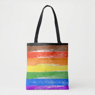 LGBTQIA+ Stolthet Målarbok Tygkasse