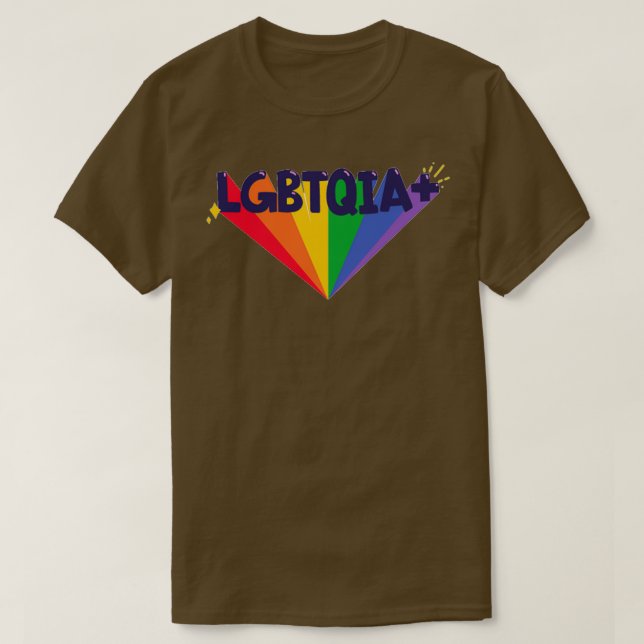 LGBTQIA T SHIRT (Design framsida)