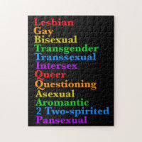 LGBTTIQQAA2P Pridet Diversity Rainbow LGBTQ-förkor