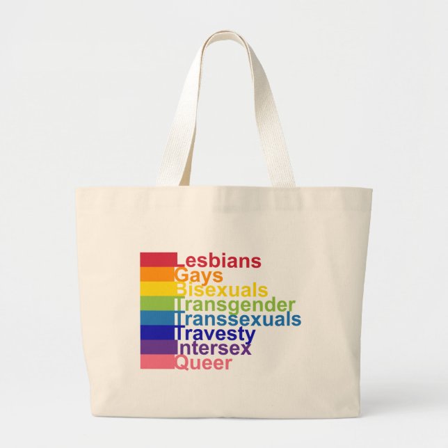 LGBTTTIQ JUMBO TYGKASSE (Framsidan)