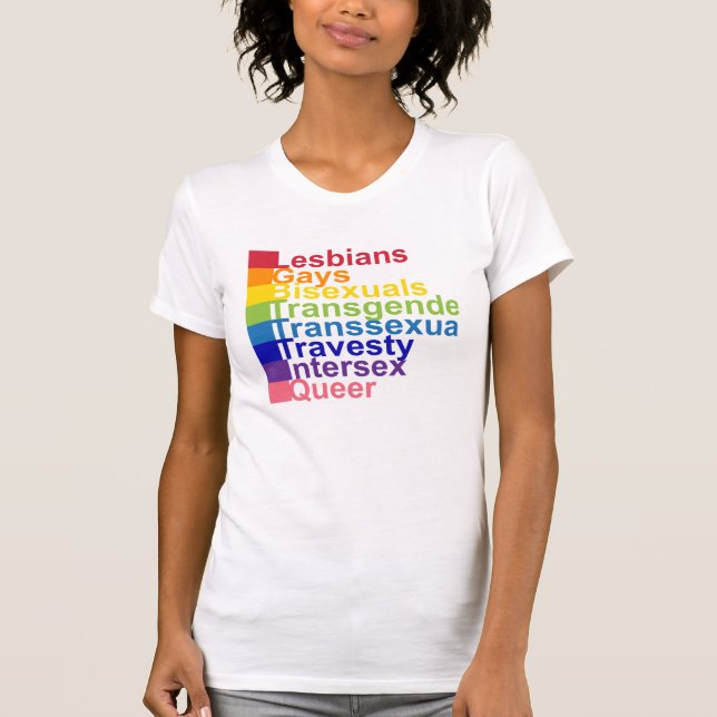 LGBTTTIQ T SHIRT (Framsida)