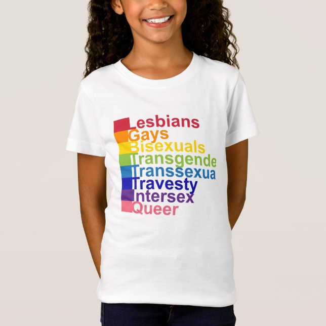 LGBTTTIQ T SHIRT (Framsida)
