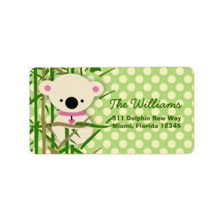 LGC | Koala Kutie Adressetikett