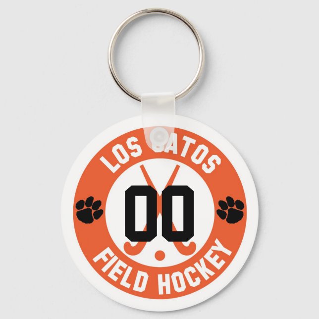 LGFH Keychain med Jersey-nummer Nyckelring (Framsida)