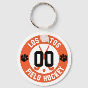 LGFH Keychain med Jersey numrerar Nyckelring