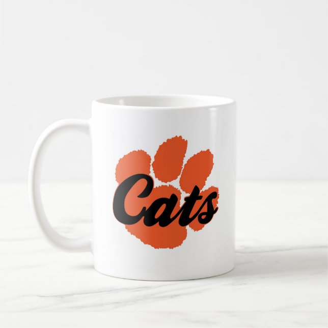 LGHS-vildkattPawprint mugg (Vänster)