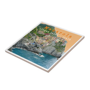 LGR0012 MANAROLA - Cinque Terre - Italien - Kakelplatta