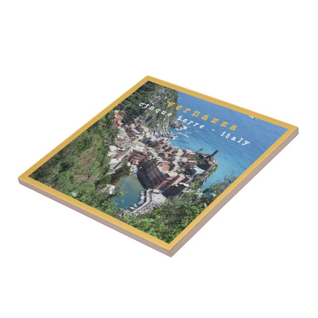 LGR007 VERNAZZA - Cinque Terre - Italien - Kakelplatta (Sidan)