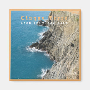 LGR013 CINQUE TERRE - Aerial View - Italien - Frid Magnet