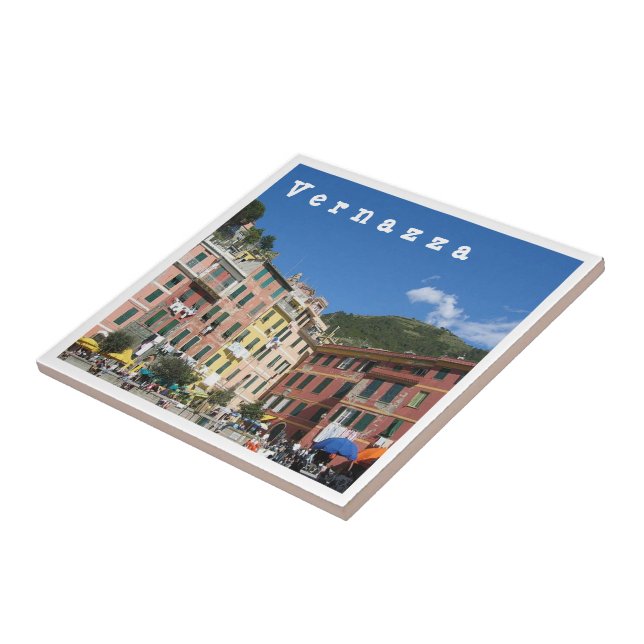 LGR020 VERNAZZA - Cinque Terre - Italien - Kakelplatta (Sidan)