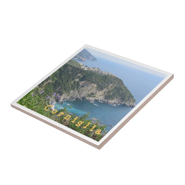 LGR023 CORNIGLIA - Cinque Terre - Italien - Kakelplatta (Sidan)