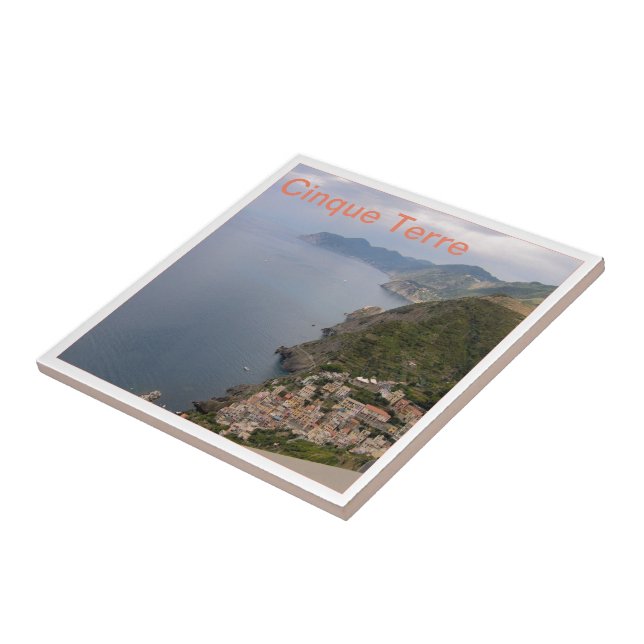 LGR030 CINQUE TERRE - Ligurien - Italien - Kakelplatta (Sidan)