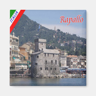 LGR114 RAPALLO, Catle, Liguria Italien, Fridge Magnet