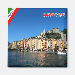 LGR115 PORTOVENERE, Ligurien, Italien, Fridge Magnet