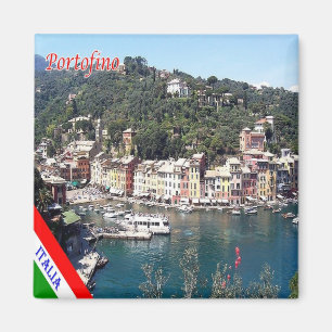 LGR116 PORTOFINO, Ligurien, Italien, Fridge Magnet