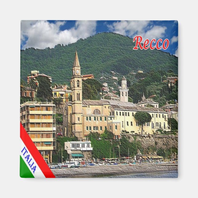 LGR11 RECCO, Ligurien, Italien, Fridge Magnet (Framsidan)