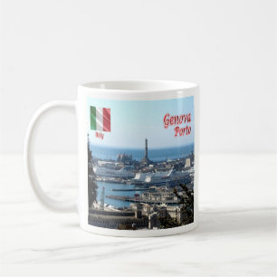 LGR150 GENOA PORT, Liguria, Italien Kaffemugg