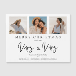 LGTB Lesbian Whimsical MRS & MRS Christmas Wedding