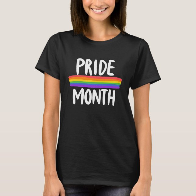 LGTB Pride Flag  33 T Shirt (Framsida)