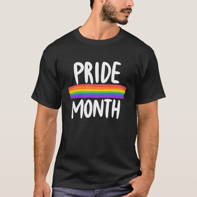 LGTB Pride Flag  33 T Shirt (Framsida)