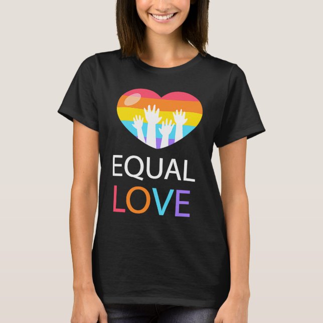 LGTB Pride Flag  37 T Shirt (Framsida)