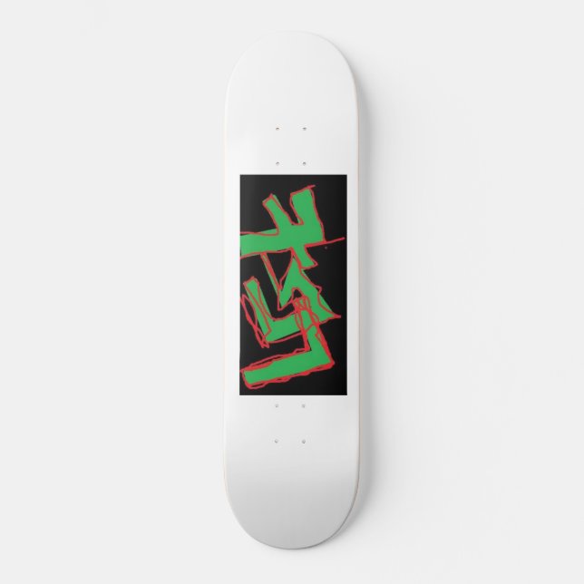 lgtdäck skateboard bräda 21,5 cm (Framsida)
