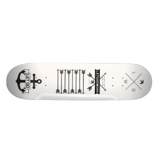 LGW-Tri-Logotyp Skateboard