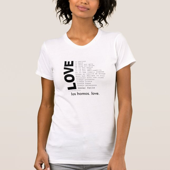 LH_1corinthians13_tee Tröja (Framsida)