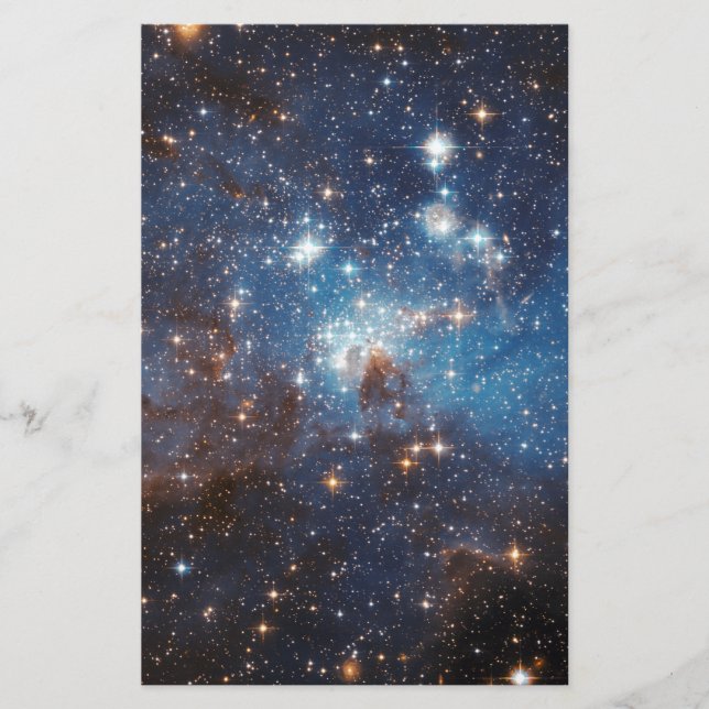 LH 95 i Large Magellanic Cloud (Framsida)