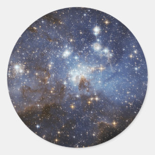 LH 95 Star-bildande region NASA Runt Klistermärke