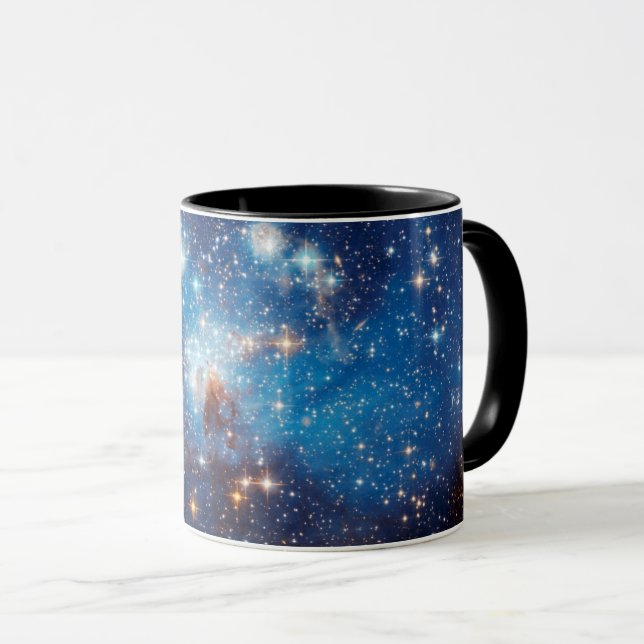 LH 95 Stjärnbildande region - Hubble-rymdbild Mugg (Framsida höger)