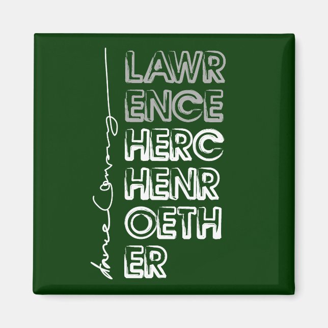 LH-magnet (Grönt) Magnet (Framsidan)