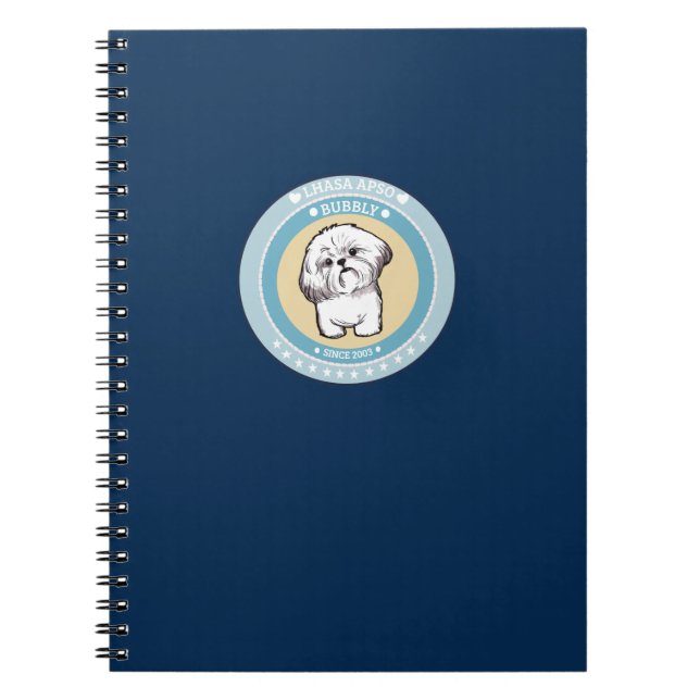 Lhasa Apso Anteckningsbok (Framsidan)