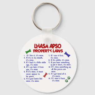 LHASA APSO egendomlagar 2 Nyckelring