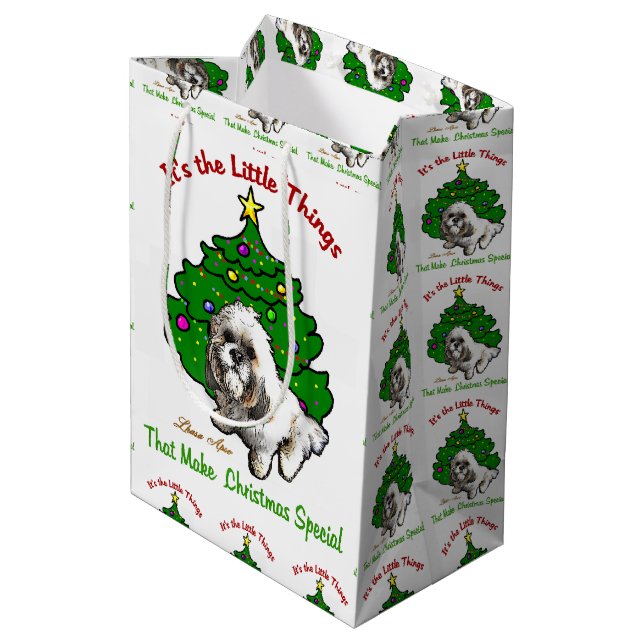 Lhasa Apso-jul (Baksidan Vinklad)