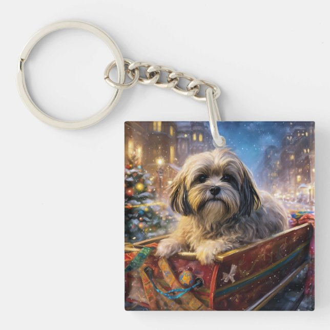 Lhasa Apso jul - högsäsong (Framsidan)