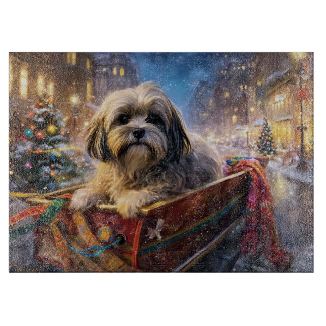 Lhasa Apso jul - högsäsong (Framsidan)