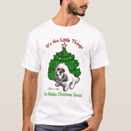 Lhasa Apso-julgåvor T-shirt