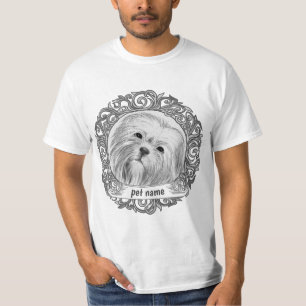 Lhasa Apso Loving Memory T Shirt