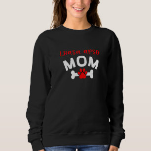 Lhasa Apso Mamma Långhårig Lhasa Hund Hundras Dj T Shirt