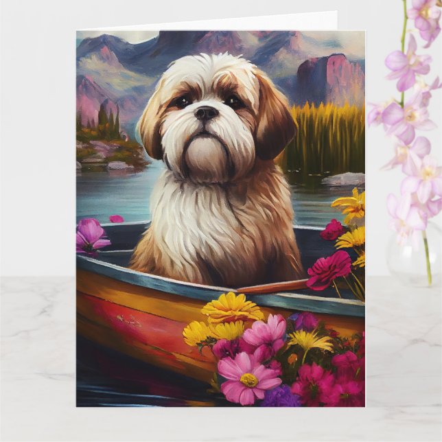 Lhasa Apso på en Paddle: En kristen Äventyr Kort (Orkide)