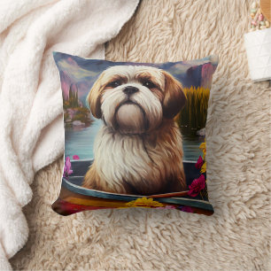 Lhasa Apso på en Paddle: En kristen Äventyr Kudde