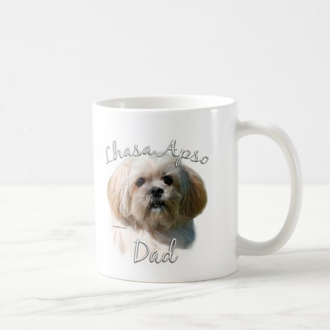Lhasa Apso Pappa 2 Kaffemugg (Höger)