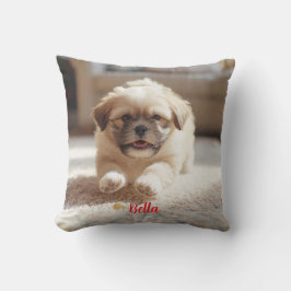 Lhasa Apso-Personlig, lekfull Kudde